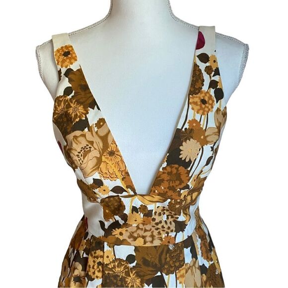 NOVIS Silk Mini Dress Size 4 - Picture 2 of 8